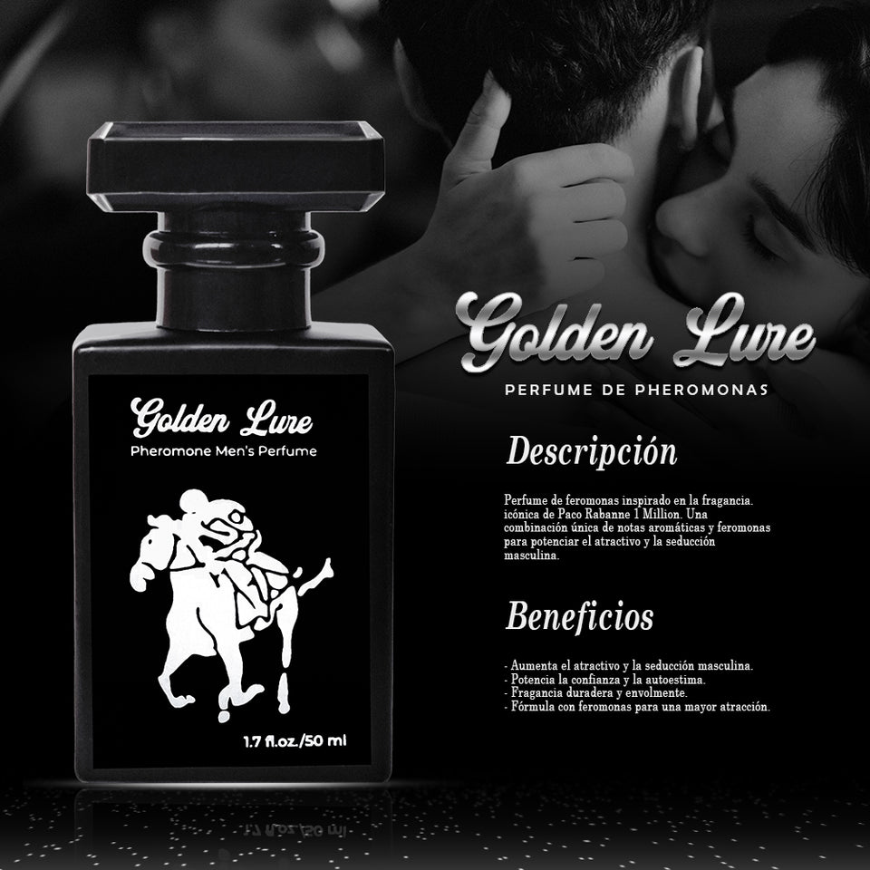 GOLDEN LURE - PERFUME DE FEROMONAS PARA HOMBRE